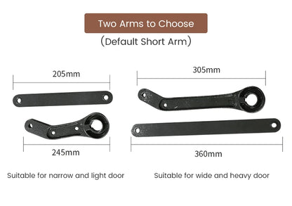 Popular Small Electric Swing Automatic Door Closer No Need Hand Side Mount Garage Door Opener For Home Courtyard Or Community