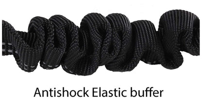 2 in 1 Solid Dog Harness Leash Pet Car Seat Belt Heavy Duty Elastic Safety Belt Adjustable for Kitten Dogs Collar Pet Accessorie