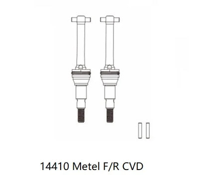 MJX Hyper Go spare parts 14303 1/14 R/C cars/Trucks original replacement spare parts CVD Joint Drive Shaft/ Differential