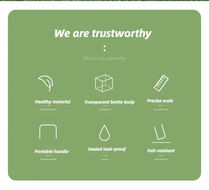 2 Liter Sports Water Bottle With Straw Large Capacity Fitness With Scale Gradient Kettle Outdoor Plastic Portable Water Bottle