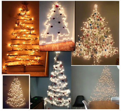 LED String Light 5/10M 50/100LEDs AC 220V EU Plug Indoor Outdoor Decor Wedding Party Christmas Tree Home Garden Patio Decoration