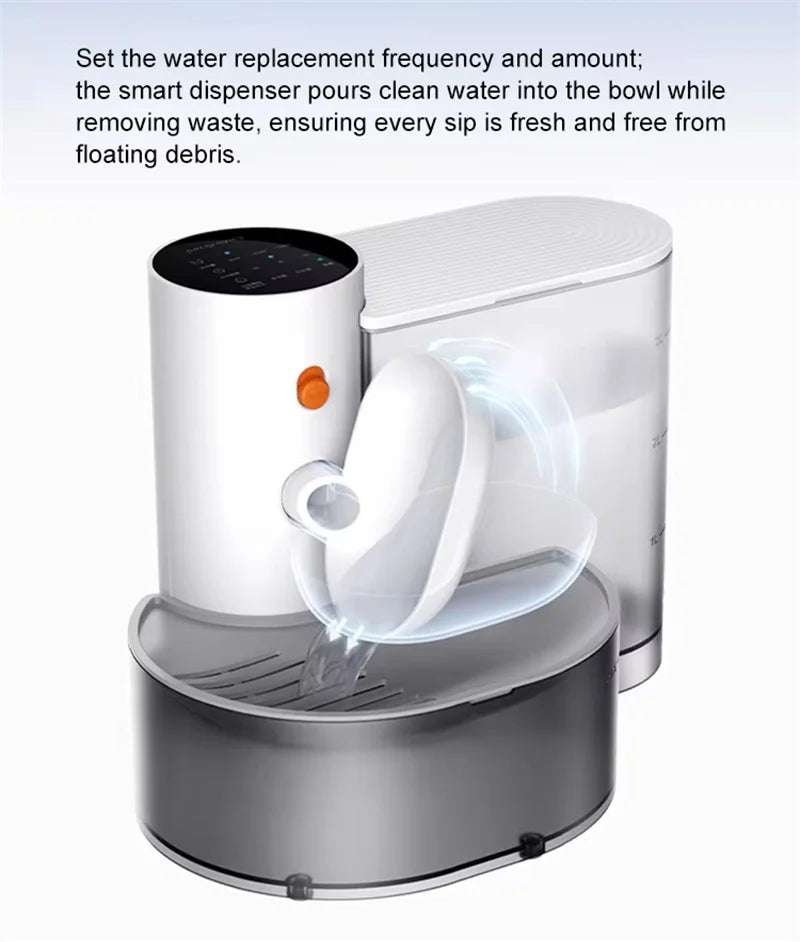 CE Pouring Cat Water Dispenser Flowing Water Charging Automatic Water Feeder Pet Dog Water Dispenser Pet Water Dispenser