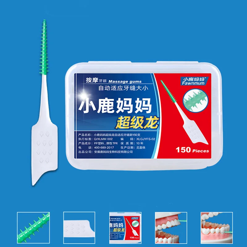 200Pcs Dental Floss Water Pick Dental Dentistry Beauty Health Dental Products Tooth Pick Interdental Brushes Dental Supplies