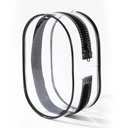 Labubu Protect Case 15cm Labubu Sitting Party Cotton Doll Shoulder Pain Bag PVC Storage Bag Labubu Walk Bag Dustproof