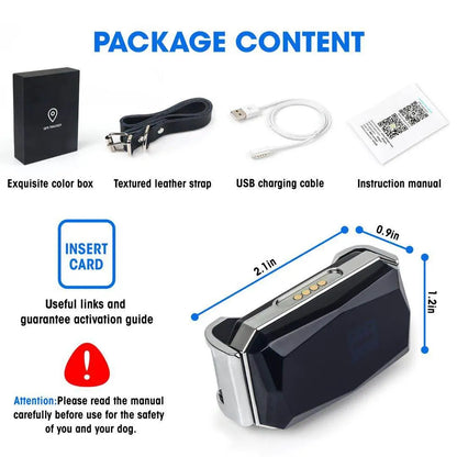 GPS Trackers IP67 Waterproof Pet Collar GSM AGPS Wifi LBS Mini for Pets Dogs Cats Sheep Cattle Tracking Locator GPS Accessories