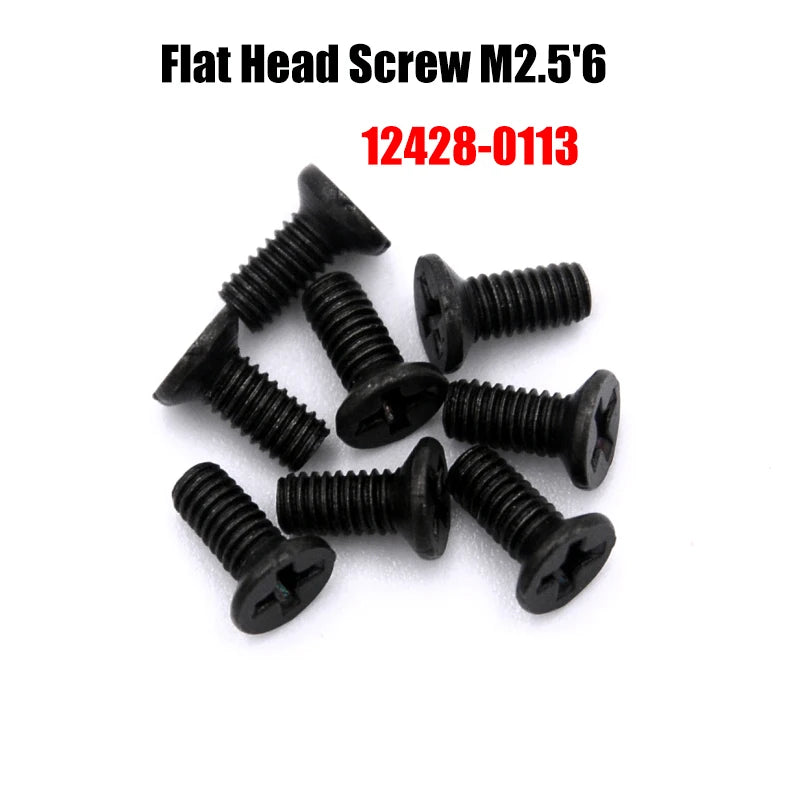 12428 Original Parts 0090-0129 Wltoys 12427 12423 RC Car Spare Part Bearing/Screw/Differential/Servo/Nut/Motor/USB Charger/Light