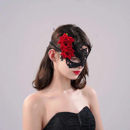 Itacazzo Decorative Props Hollow Lace Charming & Sexy Ladies' Masquerade Ball Decorative Mask