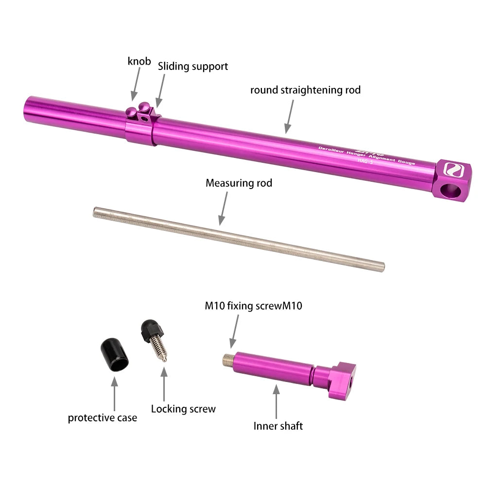 ZTTO Bike Accessories Bicycle Derailleur Hanger Alignment Gauge Bike Repair Tool Mountain Bicycle Multifunctional Tools