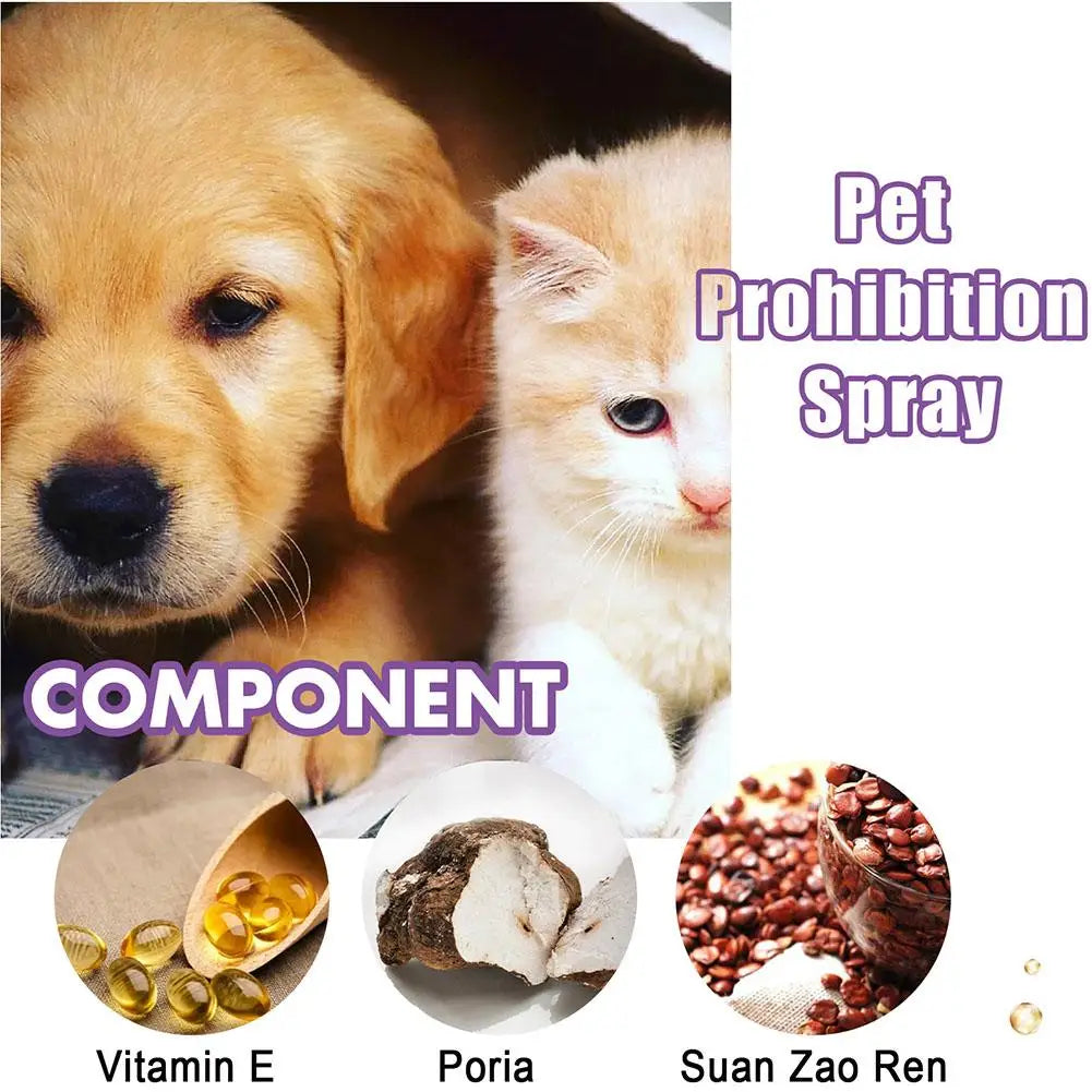 Pet Calming Spray Pet Supplies Pets Pheromone Calming Spray Improve Estrus Agitation Pet Anxiety Relief Spray Cat Dog Health