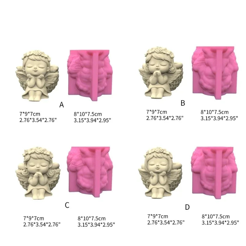 Succulents Flower Pot Resin Silicone Mold DIY Garden Concrete Flowerpot Holder Mould Handmade Crafts Home Decor