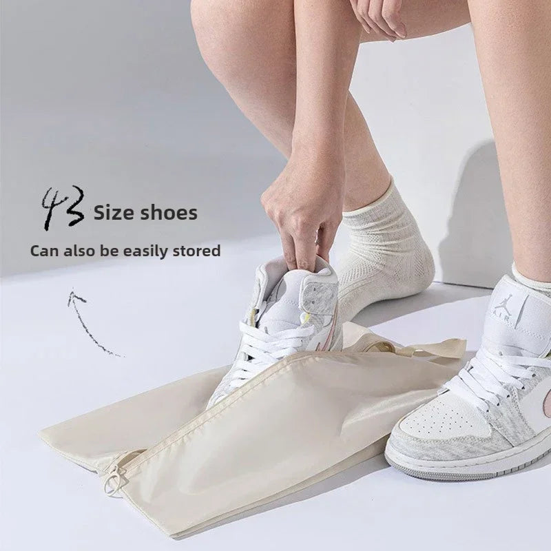 6-Piece Compressible Packing Cubes Set Waterproof - Portable Travel Organizer Bags for Luggage/Suitcase with Handbag Accessory