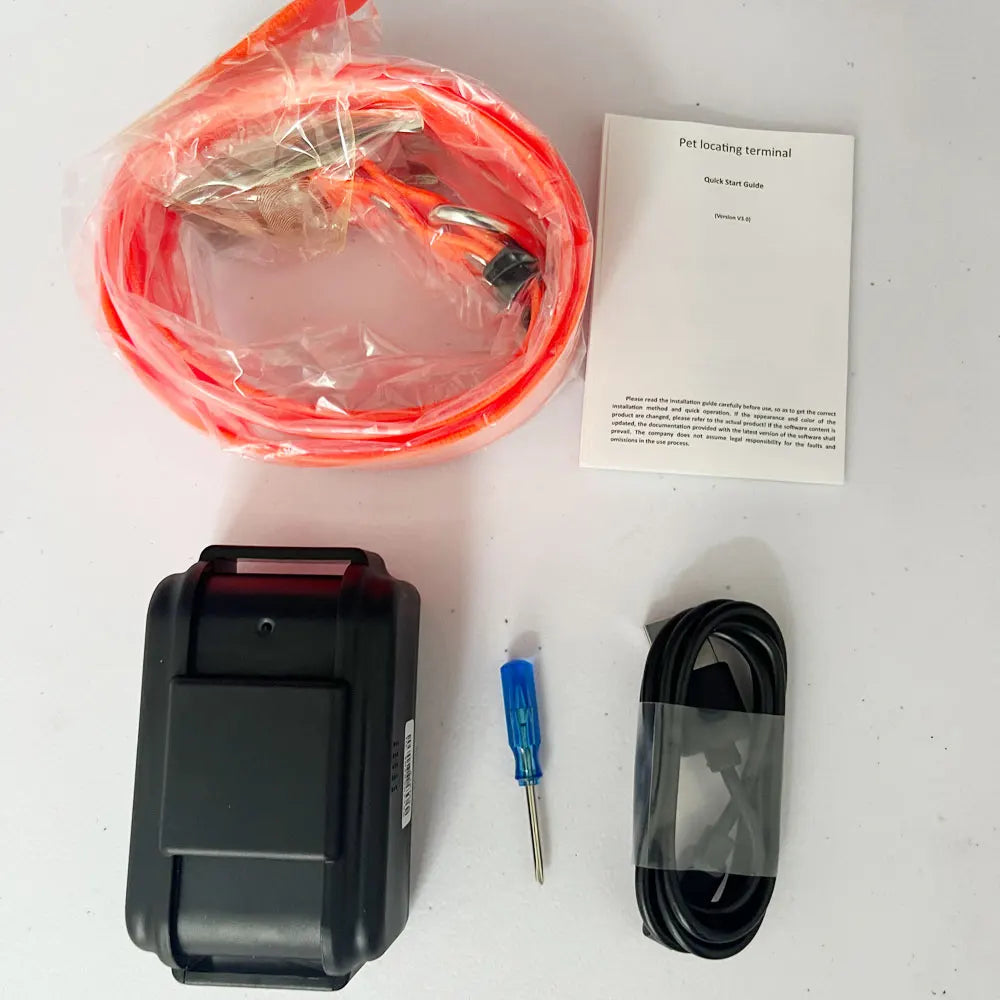 Pet GPS Tracker Hunting Dog 4G GPS Tracker for Animal Hound Dog GPRS Locator 3000mAh Battery Waterproof Free Web APP