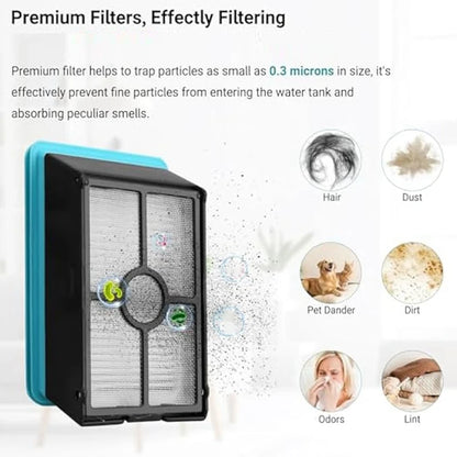 Compatible For Bissell CrossWaves HF2 3845N 3831 Cost-Effective Vacuum Cleaner Replacements Roller Brush Filter Parts