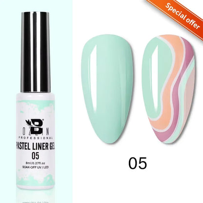AWStorG 15ML Nail Tips Glue Gel For Falses Nail Tips Fast Extension 3 IN 1 Function Nails Art Transparent Gel Polish Soak Off UV