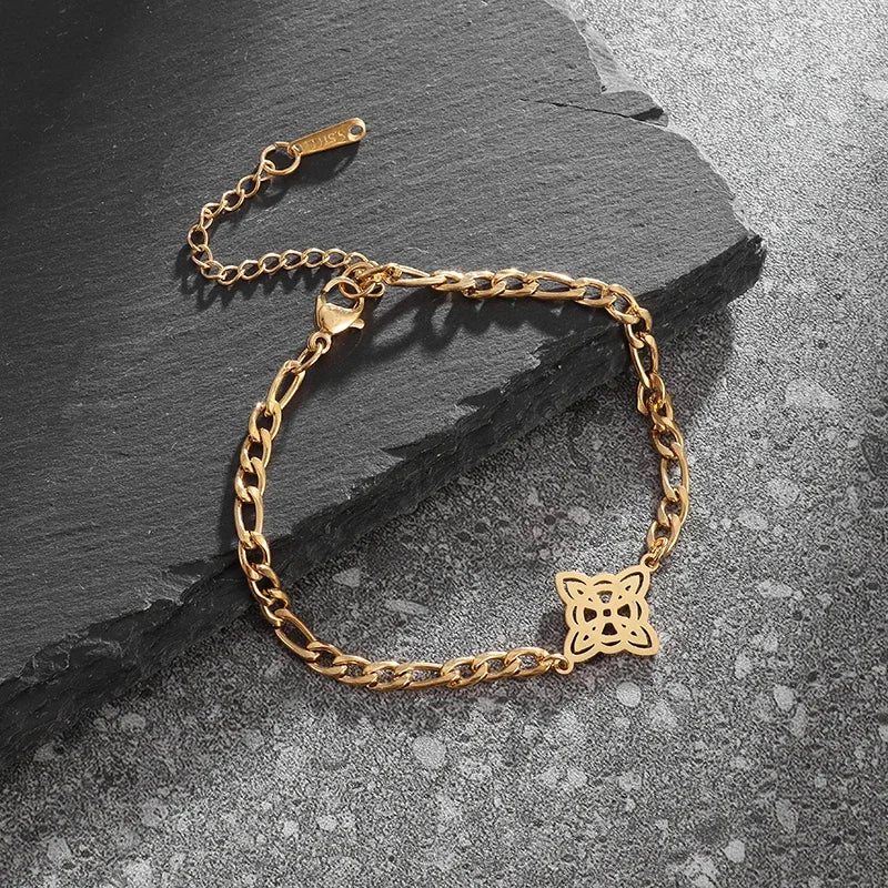 Angel Seal Archangel Metatron Cube Bracelet Women Men Salomon Box Chain Bracelet Stainless Steel Jewelry Gift