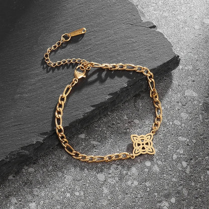 Angel Seal Archangel Metatron Cube Bracelet Women Men Salomon Box Chain Bracelet Stainless Steel Jewelry Gift