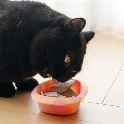 Silicone Pet Slow Food Bowl Help Healthy Multiple Colors Pet Licking Pad Anti Overturning Anti Knock Pet Bowl for Dogs and Cats