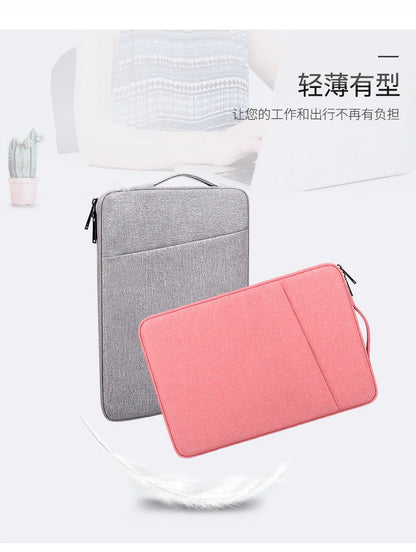 Laptop Bag Sleeve Notebook Case For 13.3 14 15 15.6 inch HP Acer Xiami ASUS Lenovo Macbook Air Pro 13 16 Waterproof Laptop Cover