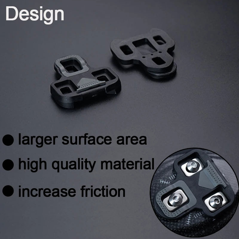 Road Bike Cleats Applicable LOOK KEO Pedal Cleat 4.5 Degree Self-lock Bicycle Pedal Cleat Cycling Shoe Cleats for LOOK KEO