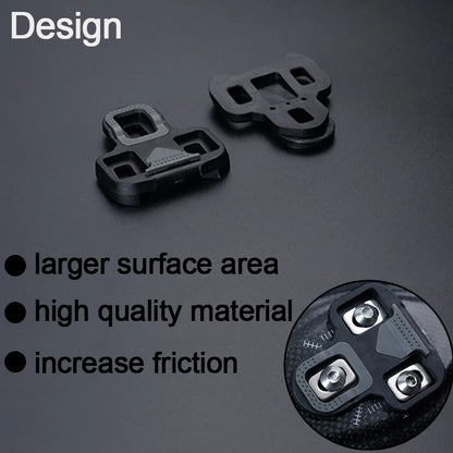 Road Bike Cleats Applicable LOOK KEO Pedal Cleat 4.5 Degree Self-lock Bicycle Pedal Cleat Cycling Shoe Cleats for LOOK KEO
