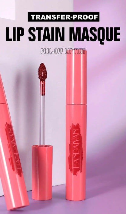 Handaiyan Lip Gloss Longlasting Lip Liner Brown Lipstick Liquid Matte Waterproof Lipgloss Lip Stain Tint Glaze Makeup