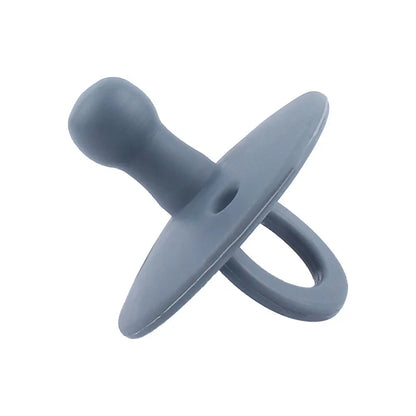 Baby Silicone Pacifier Newborn Infant Chewing Supplies Nipple Dummy Soft Teether Toy Food Grade Silicone Nursing Accessories