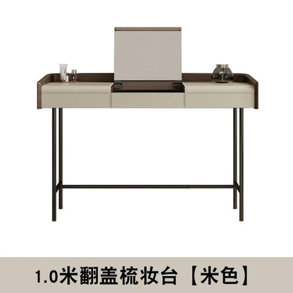 Living Room Vanity Table Nail Makeup Drawers Bedroom Storage Luxury Dressing Table European Mesa De Maquillaje Trendy Furniture