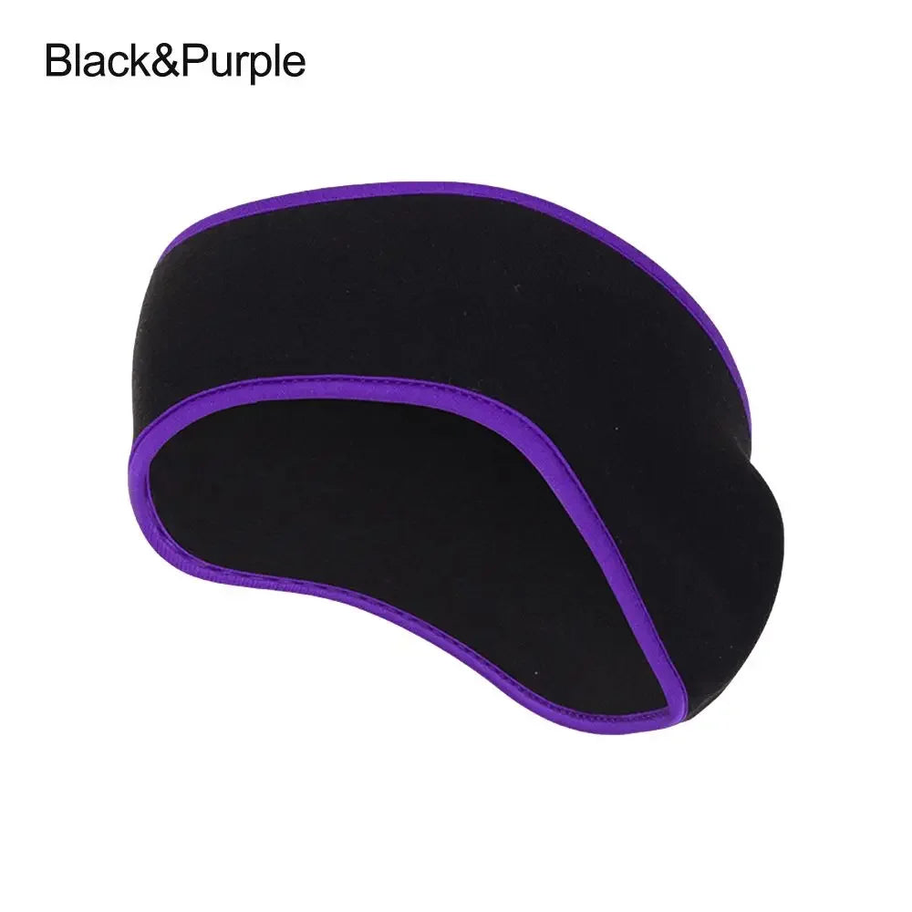 1Pcs Fleece Ear Warmer Muff Winter Headband Ear Muffs Headband for Men Women Running Skiing Outdoor Sports Supplies