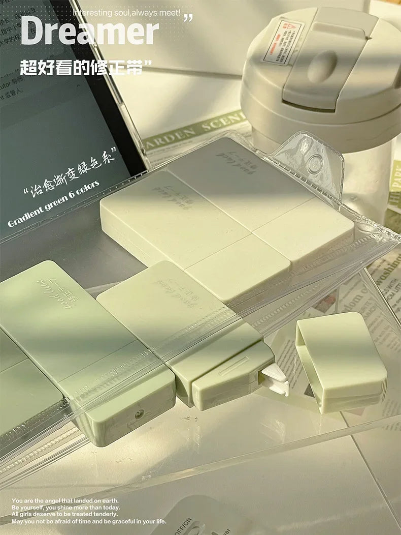 6 Pcs Correction Tape School Supplies Stuff Whiteout Portable Students Study Tools Writing Tapes Kids Tipex