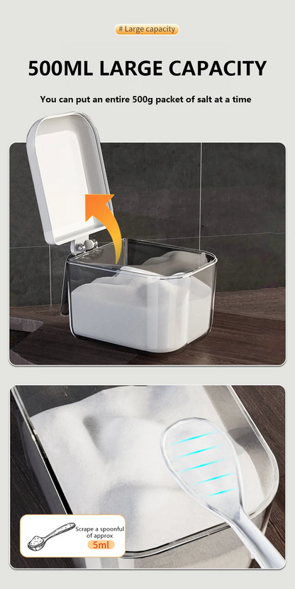 Kitchen Seasoning Box Wall Mounted Organizer Boxes Condiment Door Storage and Organization Jars for Spices Home Gadgets & Garden