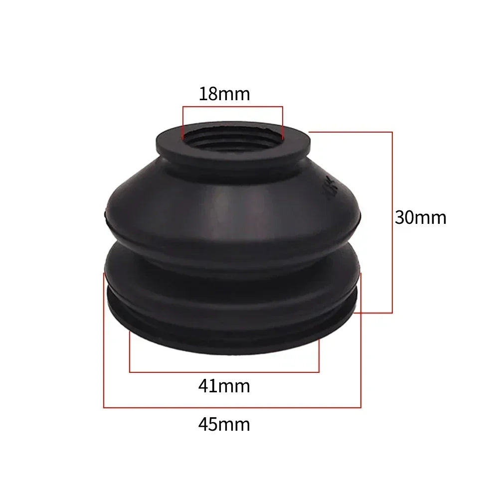 2Pcs Car Suspension Steering Ball Joint Dust Boot Covers Rubber Track Rod End And Ball Joint Boots Suspension Parts