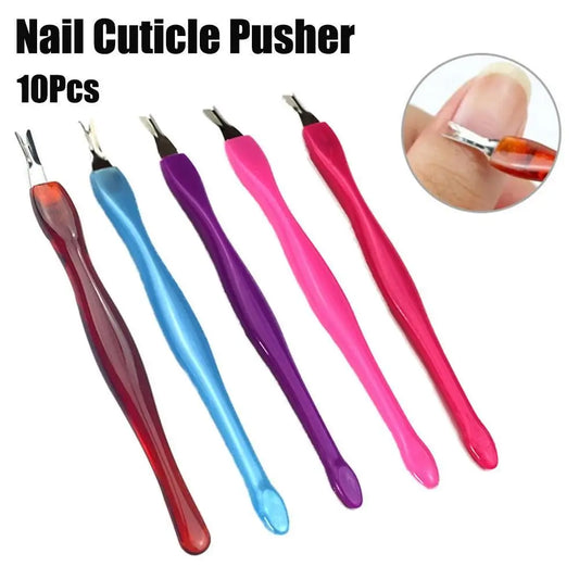 Nail Care Tool Cuticle Nipper Manicure Nail Art Nail Polish Removal Cuticle Remover Nail Cuticle Pusher Dead Skin Fork