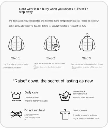 2025 New Women's Hooded Down Jacket 90% Duck Down Thickened Short Down Jacket Casual Versatile Fashion Cuffs Label Warm Coat