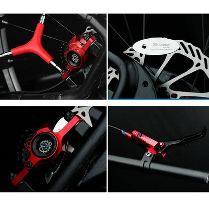 Bicycle Disc Brake Pad Adjustment Alignment Tool Plate Brake Rotor replace cycling Brake Adjustment Pads bike accessories Repair