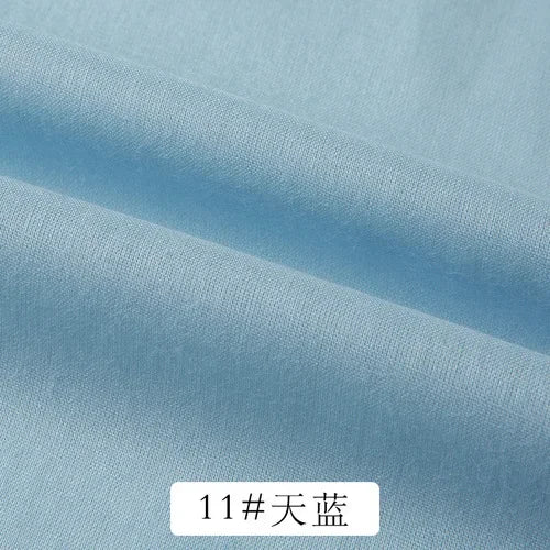Cotton Summer Solid Color Clothing Lining Cloth White Cotton Dress Mesh Cotton Clothes Lining Fabric