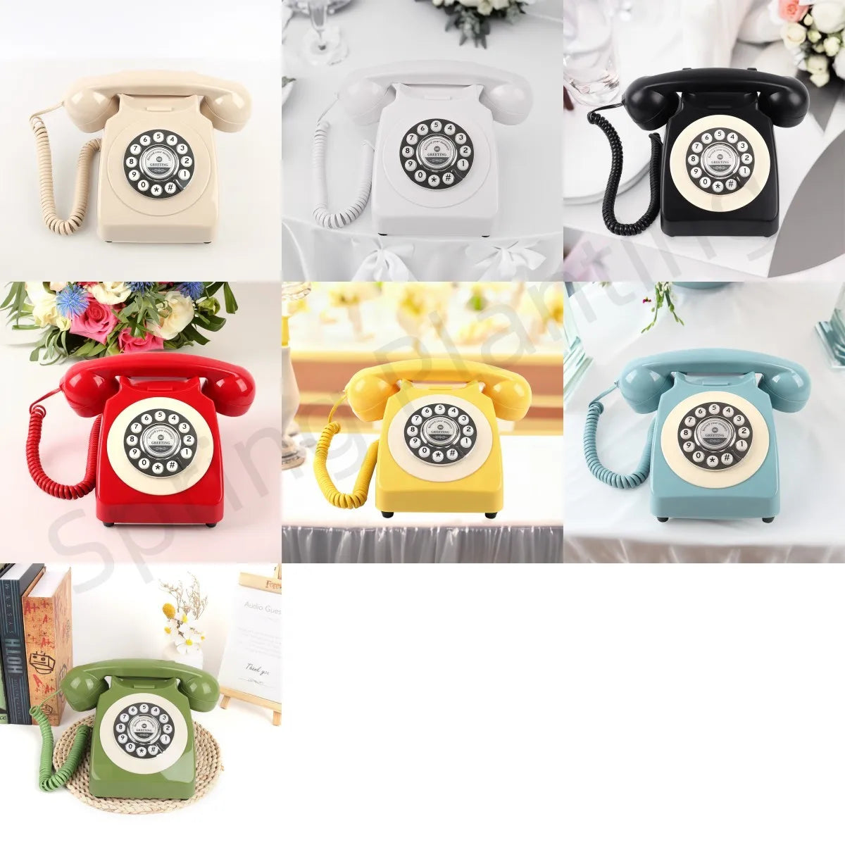 White Phone Booth with Audio Guestbook Phone London Wedding Telephone Booth for Wedding Events Decoration