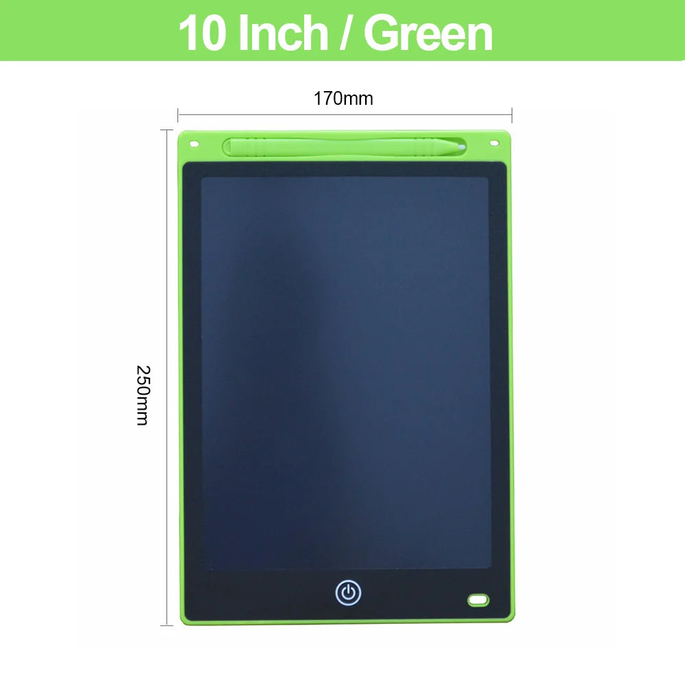 Educational Toys Writing Tablet For Kids 10/16Inch LCD Drawing Board Children Gifts USB Charging Doodle Electron Handwriting Pad