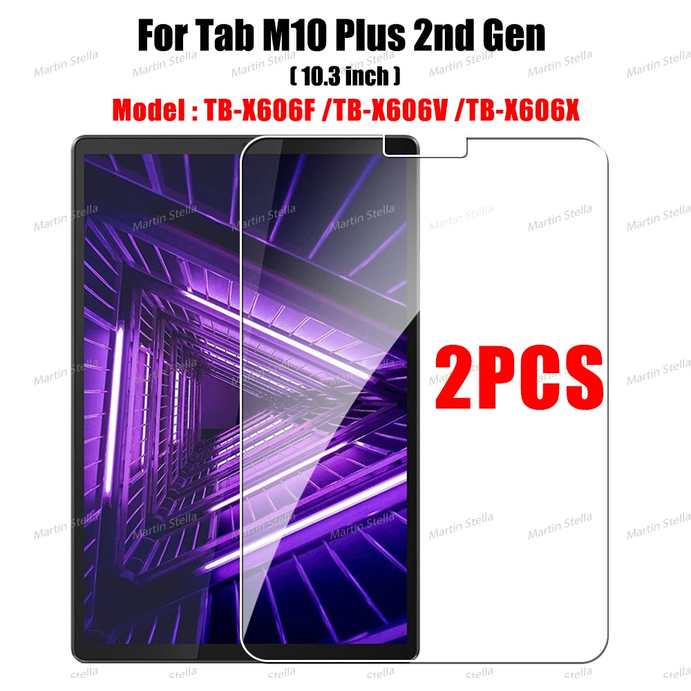 2PCS Screen Protector Tempered Glass for Lenovo Tab M10 Plus 3rd 2nd 1st Gen M11 P11 Pro Tablet Lenovo Film