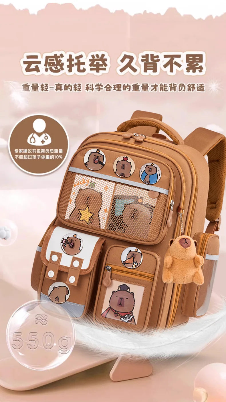 children School Bags For Boys Girls Kids backpack Primary orthopedic Backpack Waterproof Schoolbag big Book Bag mochila infantil