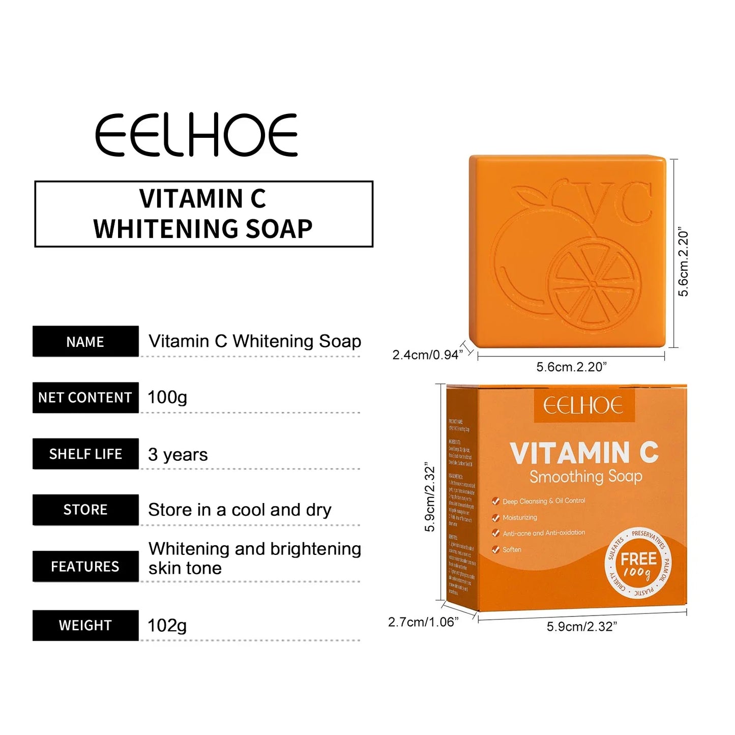 Hand Made Vitamin C Soap