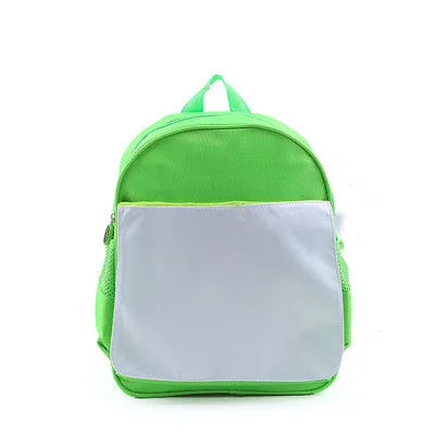 Colorful School Bag for Children Sublimation Blank  Backpack Bookbag For Student Boys Girls  Rucksack Travel Bagpack