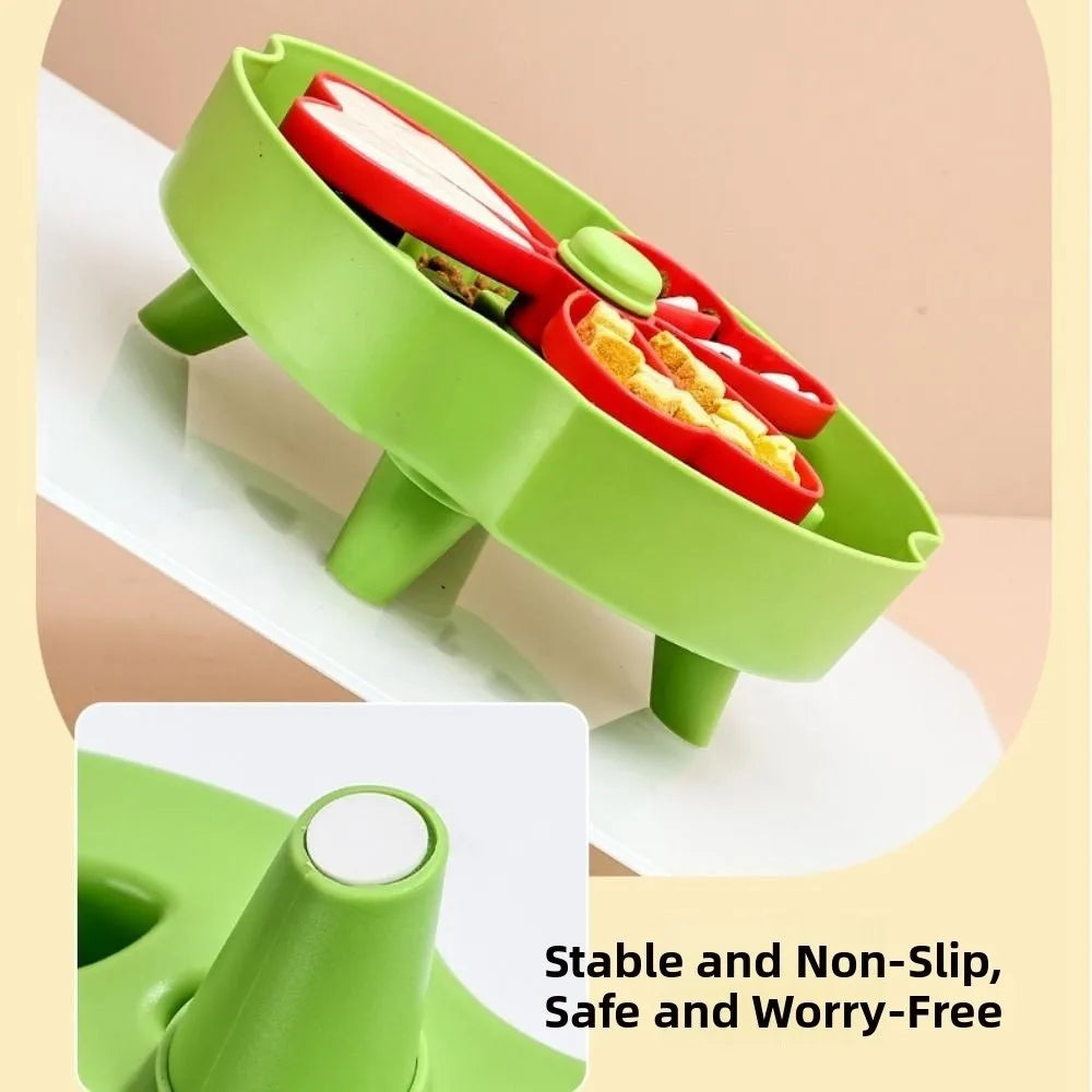 Funny Anti Choking Dog Slow Food Bowl Rotating Interactive Pet Feeding Toy Durable Anti Slip Puppy Training Toy Gift