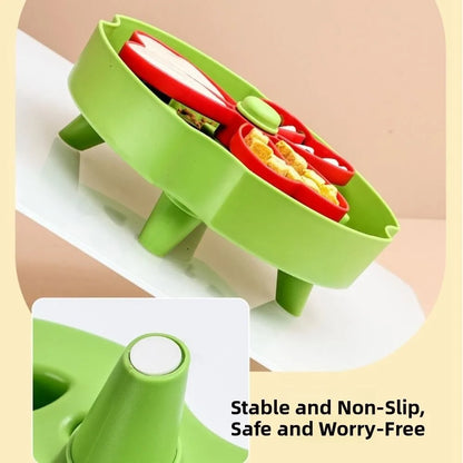 Funny Anti Choking Dog Slow Food Bowl Rotating Interactive Pet Feeding Toy Durable Anti Slip Puppy Training Toy Gift