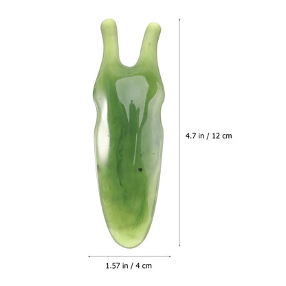 Nose Scraper Massager Tool Meridian Massage Guasha Resin Beeswax Face Skincare Body Scraping Enhances Blood for Friends