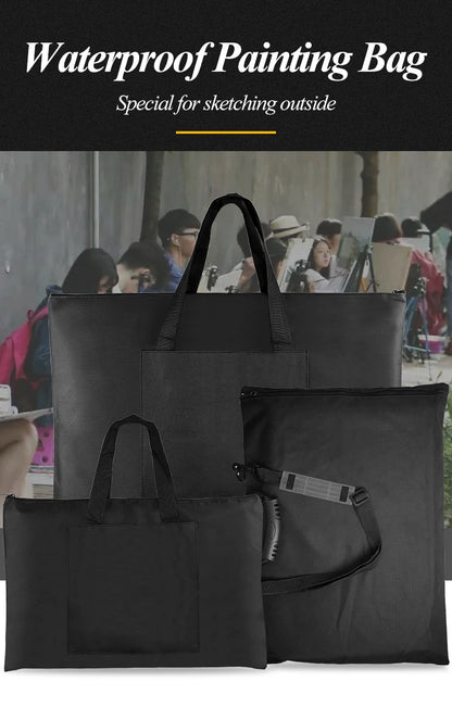 Art Painting Drawing Board Bag Carry Storage Sketch Case For Sketching Tools Artist Art Supplies Travel Portable