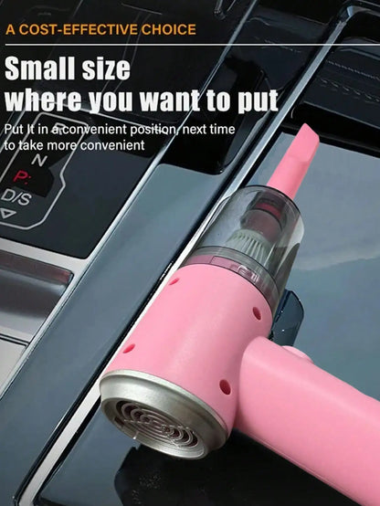 3 In 1 Integrated Suction And Blowing Vacuum Combination Vacuum Cleaner USB Charging Small Car Household Vacuum Cleaner