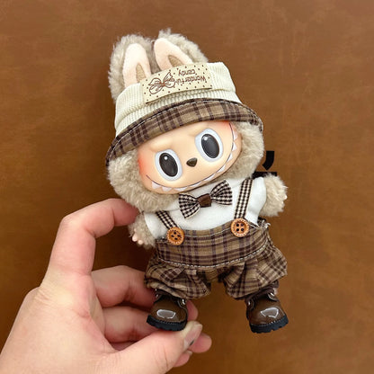 Labubu Baby Clothes 17cm Labubu Clothes Blind Box Doll Skirt Set Cute Dress Up Toy Festival Gift Birthday Gift Cute Party Gift