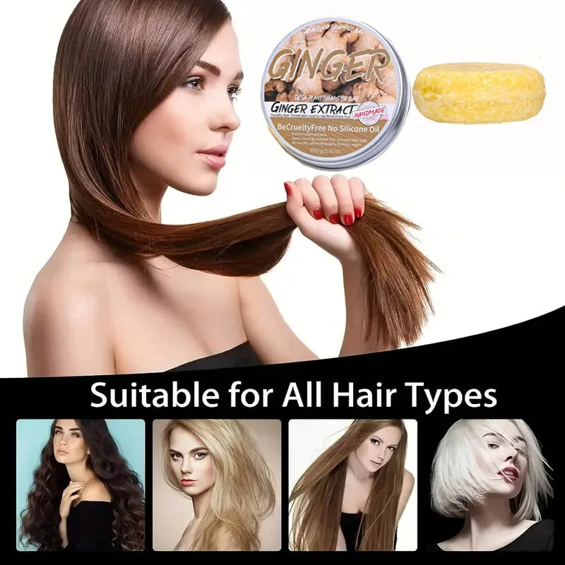 Turmeric Super Soap Shampoo Cold Process Soap Shampoo Bar Pure Plant Shampoo Hair Treatment