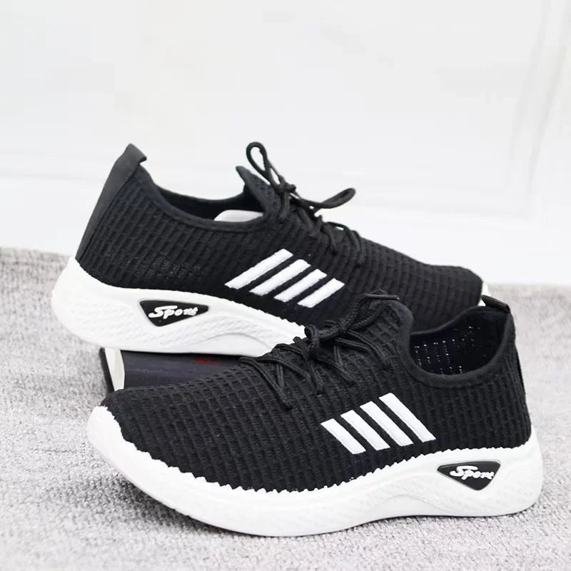 Comfortable Coconut Women's Casual Sports Shoes, Lightweight Breathable Soft-Soled Mesh Fashionable womens shoes women shoes