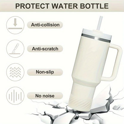 1pc Reusable Silicone Cup Boot, Suitable For 20Oz/30Oz/40Oz Tumbler And 12-24Oz Hydro Flask